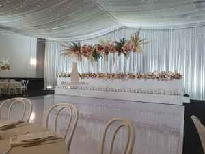 Suelo de suelo de pista de baile portátil fácil de colocar de alto brillo para boda - Product Image 5