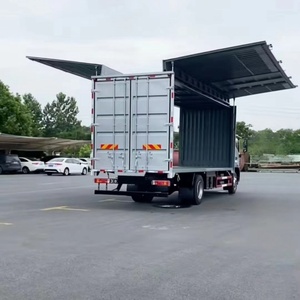 Foton Flying Wing <span class=keywords><strong>Truck</strong></span> 6.8 Mètres Camion Cargo Véhicule avec ailes Van avec compartiments latéraux ouverts Véhicule de transport logistique - Product Image 6