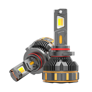 2-gói TC10-APP Tricolor <span class=keywords><strong>Led</strong></span> Đèn Pha Bóng đèn CANBUS 6000K 3000K 4300K H4 H7 H11 9005 9006 9012 H1 Power & Color điều chỉnh bằng điện thoại di động - Product Image 6