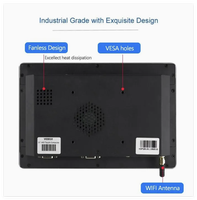 PC tout-en-un industriel étanche IP65 de haute qualité, écran 10,1'' 13,3'' 15,6'' 19 pouces, DDR4, SSD, Windows intégré