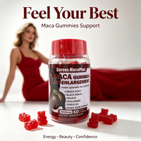 Capsules de Maca Noire pour l'Augmentation des Hanches et le Soutien Immunitaire avec Logo Personnalisé – Extrait de Poudre de Maca Noire en Gélules
