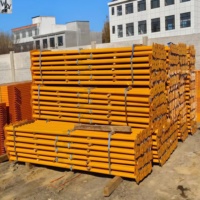 Étais en acier réglables pour le soutènement des sols et les travaux de tunnels, 1,8-3,2 m, en acier Q235 et Q345, avec collier à vis galvanisé et plaque supérieure
