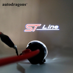 ไฟส่องพื้นแบบโปรเจคเตอร์โลโก้รถ SUV ครอสโอเวอร์ สำหรับรุ่น EDGE ปี 2007 ขึ้นไป ไฟส่องพื้นกระจกมองข้าง โลโก้แบบกำหนดเอง ST ST Line S RAPTOR SPORT RS - Product Image 1