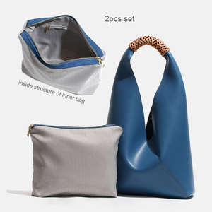 Bolso de mujer, tendencia 2025, bolso de axila de cuero para mujer, bolso de mano de gran capacidad de alto nivel para mujer, bolso de hombro, bolso de viaje - Product Image 2