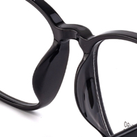 Monture de lunettes légère en TR90 à monture complète avec plaquettes de nez intégrées, lunettes de lecture optiques, protection oculaire, unisexe et tendance