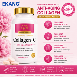 US cGMP Factory Collagen Plus C Tablets 120 Count Antioxidant Support for Skin Hair Nails Women's Dietary <b>Supplement</b> - Product Image 1