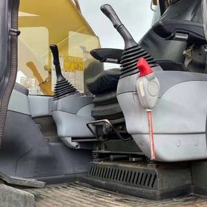 Excavadora de cadenas Komatsu PC220-7 pintada de amarillo. Excavadora de cadenas Komatsu PC220-7 usada, el rendimiento es - Product Image 3