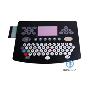 Teclado de Membrana Árabe DB37581 para Pantalla Pequeña de Impresora de Inyección de Tinta Domino Serie A CIJ, Repuestos - Product Image 1