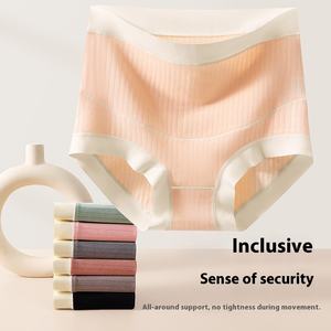 <span class=keywords><strong>Sous</strong></span>-vêtement en coton <span class=keywords><strong>taille</strong></span> haute pour femmes enceintes début moyen fin de <span class=keywords><strong>grossesse</strong></span> post-partum sans trace culotte femme <span class=keywords><strong>grande</strong></span> <span class=keywords><strong>taille</strong></span> - Product Image 4