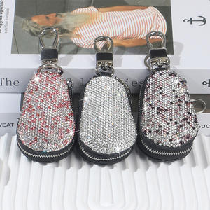 <span class=keywords><strong>Porte</strong></span>-clés de voiture universel en diamant mallette de rangement <span class=keywords><strong>porte</strong></span>-clés en cristal de luxe sac à main portefeuille pour <span class=keywords><strong>BMW</strong></span> Lada Benz <span class=keywords><strong>porte</strong></span>-clés - Product Image 1