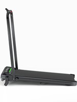 Tapis roulant électrique pliable portable de nouvelle conception avec écran LED pour la remise en forme à domicile, moniteur de fréquence cardiaque, moteur 0,75 CV
