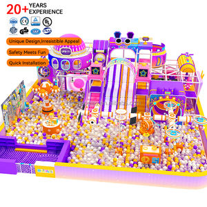منطقة ألعاب داخلية عالية الجودة للأطفال للأعمال التجارية، تضم مسبح كرات وحائط كرات وماكينة رش الكرات وزلاجة وألعاب لينة، خدمة شاملة من التصميم إلى التسليم - Product Image 1
