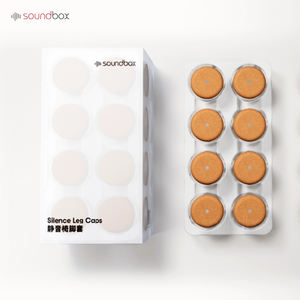 Soundbox 16 pièces coussinets élastiques en silicone <span class=keywords><strong>feutre</strong></span> bruit réduire <span class=keywords><strong>chaise</strong></span> jambières ensemble protecteurs de sol en bois dur housses de <span class=keywords><strong>chaise</strong></span> jambe - Product Image 1