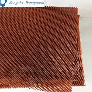 Hengshi painel de colmeia, favo de mel de bronze/cobre/inox de proteção emc