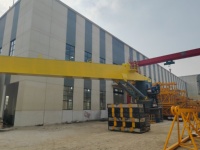 Grue marine hydraulique à flèche rigide personnalisée 30 tonnes 30 m, grue de pont montée sur navire 30T30M