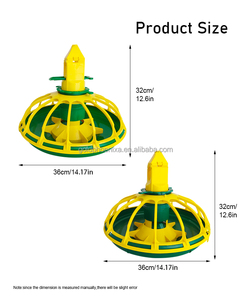 Qa Tự Động Gia Cầm Trung Chuyển Thiết Bị Nhựa Gà Trung Chuyển Pan Gia Cầm Trang Trại Ăn Dòng Cho Gà Nhà - Product Image 4