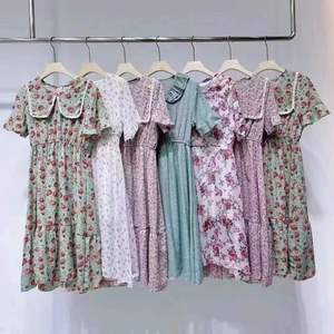 knee length dresses for ladies 100% Cotton Lined Apron with Neck and Waist ties in a Strawberry Celeb   Sewuseful Studios