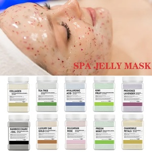 Maschera di gelatina per il viso sbiancante naturale maschera di gelatina di cristallo per il viso sbiancante naturale organica