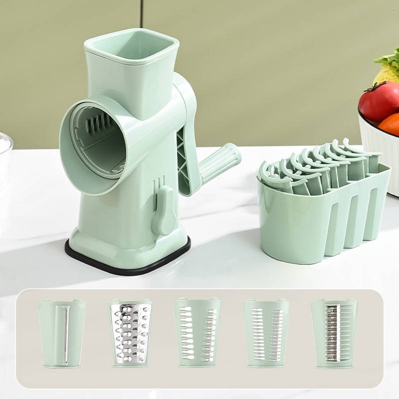 5 blades green