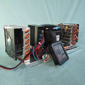 Bd35a Micro Máy làm lạnh xách tay mini đơn vị làm lạnh DC12V 24V điều hòa không khí R134a lạnh làm mát không khí với bộ điều khiển - Product Image 2