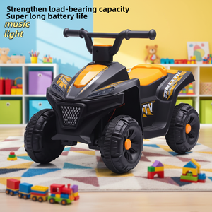 Mini voiture à bascule électrique ATV pour bébé avec batterie, jouet <span class=keywords><strong>en</strong></span> plastique pour enfants de 2 à 4 ans - Product Image 1
