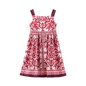 Nouvelle Robe Courte Sans Manches pour Filles, Style Européen, Motif Porcelaine Bleue et <span class=keywords><strong>Blanche</strong></span> - Product Image 2