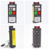Remote Kontrol Nirkabel Industri 2-Kunci Kecepatan Tunggal dengan Pengunci Keamanan yang Dapat Disesuaikan untuk Hoist Listrik