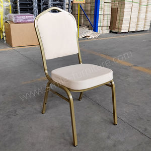 Giá rẻ kim loại đồ nội thất khách sạn sử dụng ghế ăn sang trọng vải nhung Stackable tiệc cưới ghế - Product Image 6