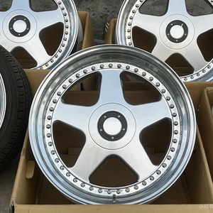 Jantes forgées 2 pièces disponibles 17x8.5 18x9.5, entraxes personnalisés 5x100 5x108 5x112 5x114.3 5x120 5x130 pour <span class=keywords><strong>Audi</strong></span> <span class=keywords><strong>A1</strong></span> A2 A3 TT 8N - Product Image 4