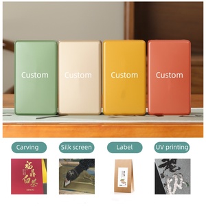 Latas Rectangulares Vacías para Té RTS de 154*<span class=keywords><strong>88</strong></span>*70 mm, Latas Metálicas de Color Macaron de 100 g para Envasado de Té Suelto - Product Image 6