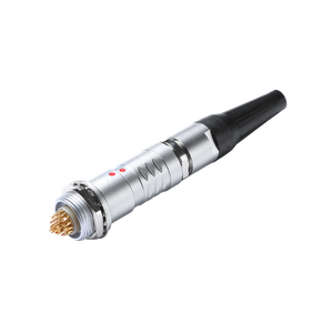 8-poliger Metall-B-Serie Push-<span class=keywords><strong>Pull</strong></span>-Selbstverriegelungs-System-Runds teck verbinder, medizinische Steck verbinder, <span class=keywords><strong>Test</strong></span>-und Messst ecker - Product Image 4