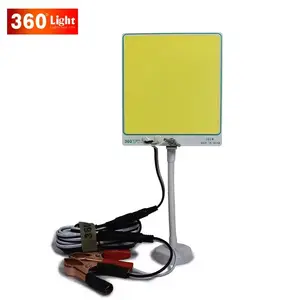 Luz 360 TM 08 COB 12V com controle remoto Base magnética COB recarregável multifuncional luz de acampamento ao ar livre para piquenique e festa