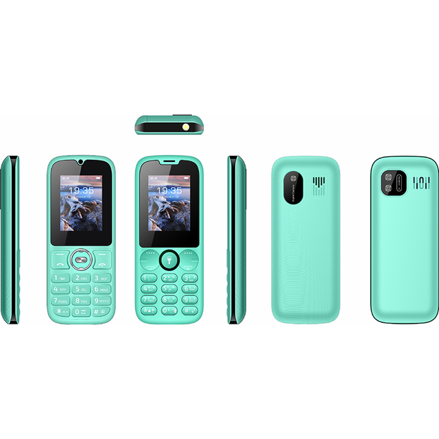 2G Mobile Phone Torch FM Radio 1.77 Inch Dual SIM Standby 1800mAh Battery Africa Market Cheap OEM Feature Phone