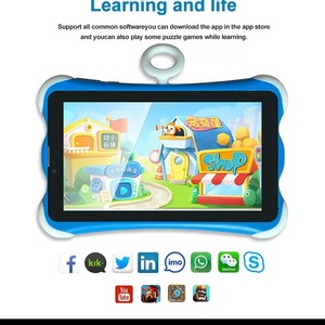 Aogo Trẻ Em Tìm Hiểu Giáo Dục Trẻ Em Máy Tính Bảng <span class=keywords><strong>Android</strong></span> 3G 7 Inch Trẻ Em Máy Tính Bảng Với Khe Cắm Thẻ Sim Trò Chơi Học Tập Giáo Dục Máy Tính Bảng - Product Image 2