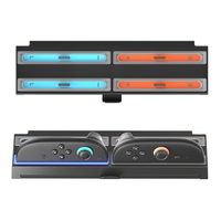 Support mural tout-en-un pour console Nintendo Switch 2 avec station de charge double pour manettes et support de rangement pour cartes de jeu pour Switch 2