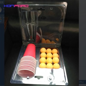 Konford Hot Bán 20 Cups + 20 Quả Bóng Beerpong Set Hot Bán Tùy Chỉnh Bia Ping Pong Kit Bia Pong Cup Bóng Nhà Sản Xuất - Product Image 5