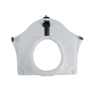 Elevador de asiento de inodoro ajustable en altura de alta calidad para ancianos con pasamanos - Product Image 3