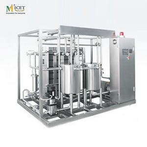 เครื่องพาสเจอร์ไรซ์นมแบบแฟลช MICET ขนาด 1000 ลิตร สายการผลิตนมสำหรับเบียร์/คอมบูชา พร้อมเทคโนโลยีการกรองแบบกายภาพ - Product Image 2