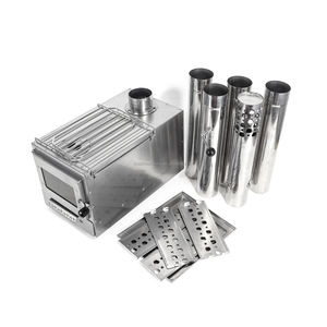 Poêle à bois pour tente de sauna, chauffage de camping, poêle fusée, poêles à granulés portables pour le chauffage domestique - Product Image 4