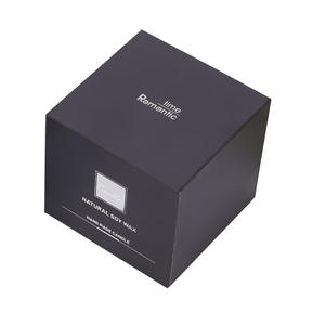 Custom Luxury Recycled Cardboard Gift Candle <b>Box</b> Matt Lamination UV Coating Embossing Vanishing Customizable Size Design - Product Image 6
