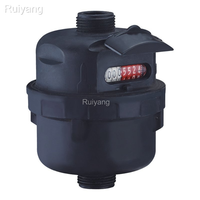 DN20 Plastic Body High Accuracy Multi-Jet Volumetric Dry Water Meter
