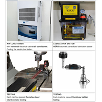 Centre d'usinage vertical CNC KND Control BT40 8000 tr/min, robuste, automatique, VMC850, pour moules, à broche unique