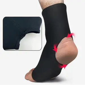 Unisex spor nefes ayak bileği desteği yarım ayak sıkıştırma manşonu erkekler kadınlar için çorap eklem ağrısı tendon yaralanması kurtarma