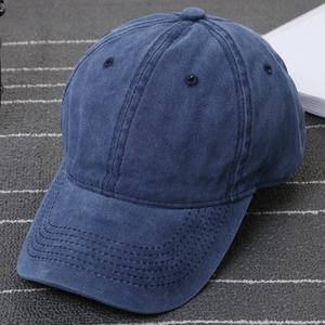 قبعة بيسبول قطنية عتيقة قابلة للتعديل للجنسين، قبعة رياضية بنمط حروف مطبوعة وصباغة باهتة - Product Image 5