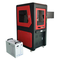 Machine de marquage laser UV verre/plastique 355nm 3W 5W 10w avec couvercle de protection