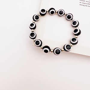 Turkish Evil Eye Beaded <b>Bracelet</b> White Turquoise Elastic Fashion Jewelry Gift <b>Bracelet</b> Style 1 2 3 4 Yiwu Origin - Product Image 4