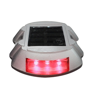 IP68 Waterproof LED Die Casting Aluminum <strong>Solar</strong> Powered Small Driveway <strong>Deck</strong> Dock Floor Road <strong>Light</strong> - Product Image 1