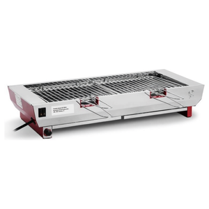 Parrilla Eléctrica 3200W B 860E Inox y Roja - Product Image 2