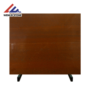 Losas de Mármol Rojo Marrón Pulido Directamente de Fábrica Wenlei para Proyectos de Decoración de Interiores - Product Image 1