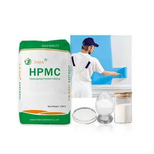 Fornitore della cina 200000 Cps grado industriale addensante Hpmc in polvere Hpmc per piastrelle adesivi